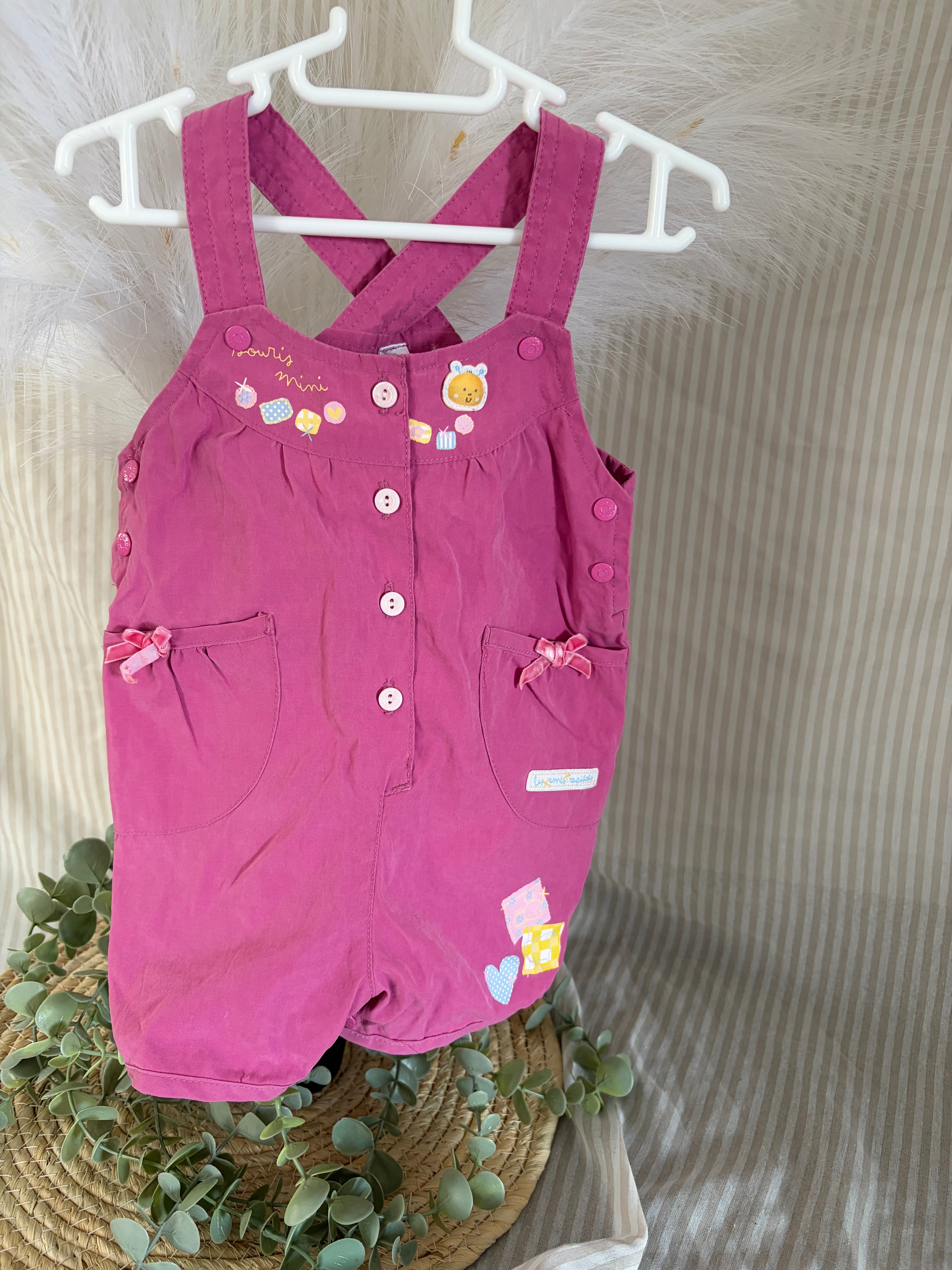 salopette souris mini (3-6m)