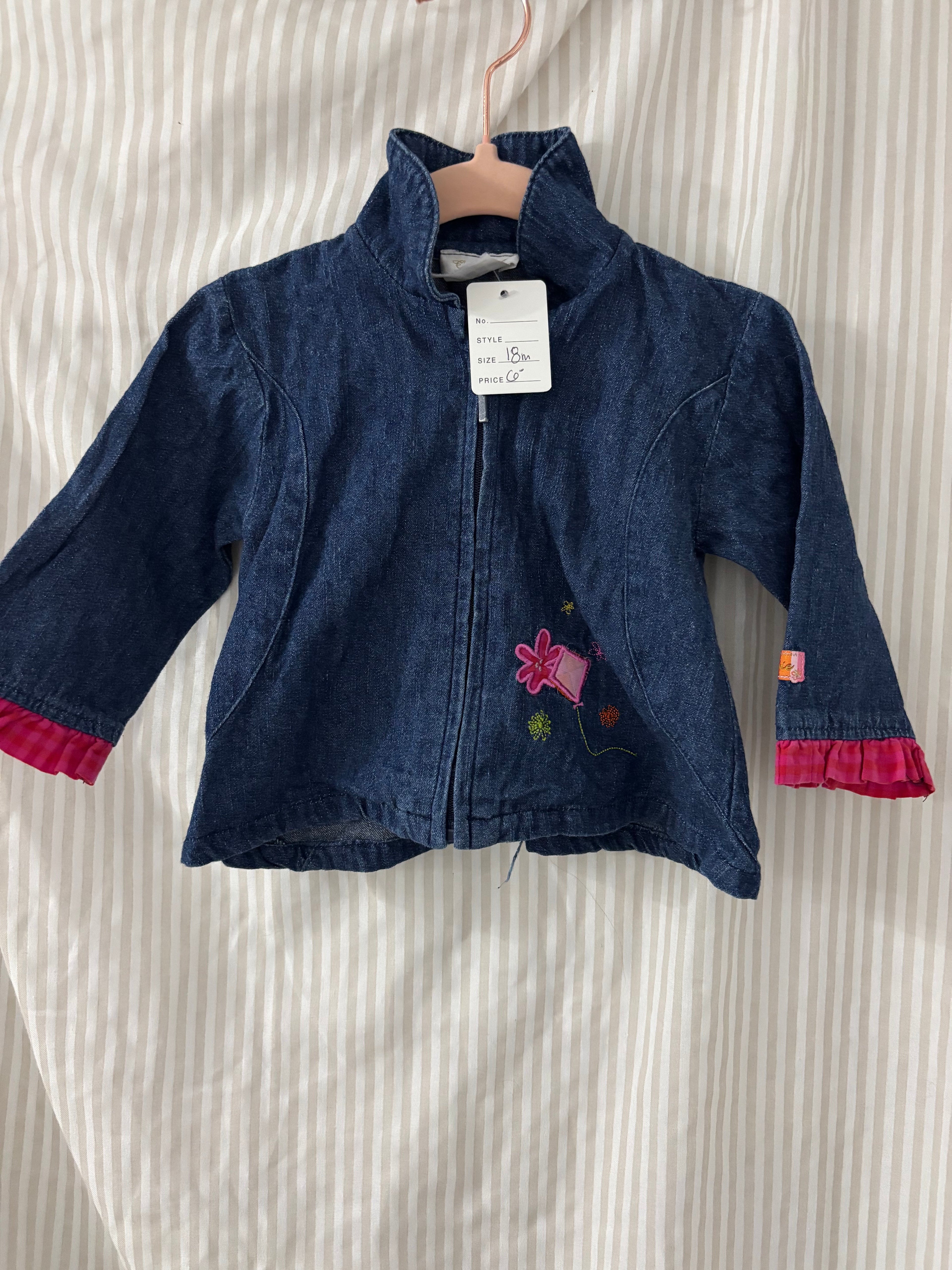 Veste en jeans vintage(18m)