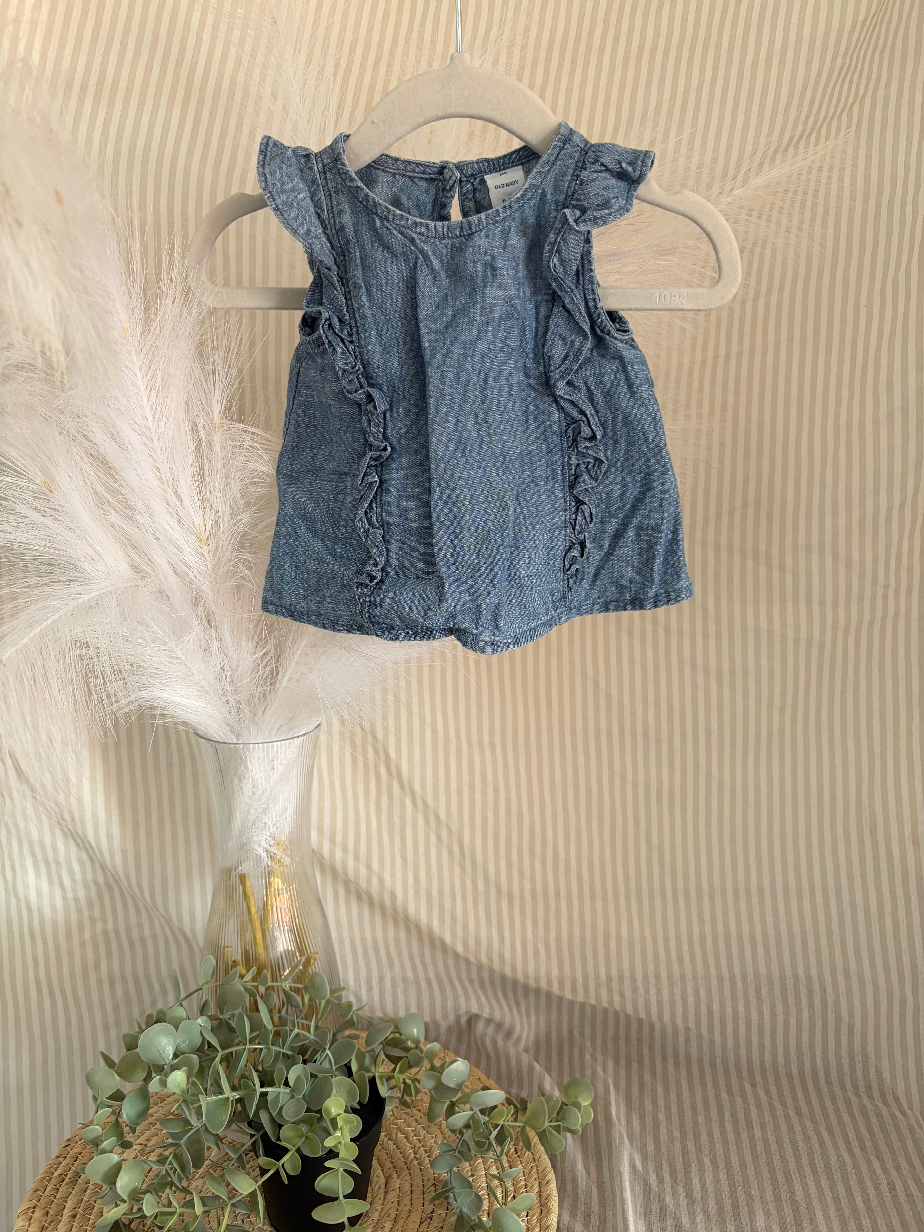 t-shirt camisole (0-3m)