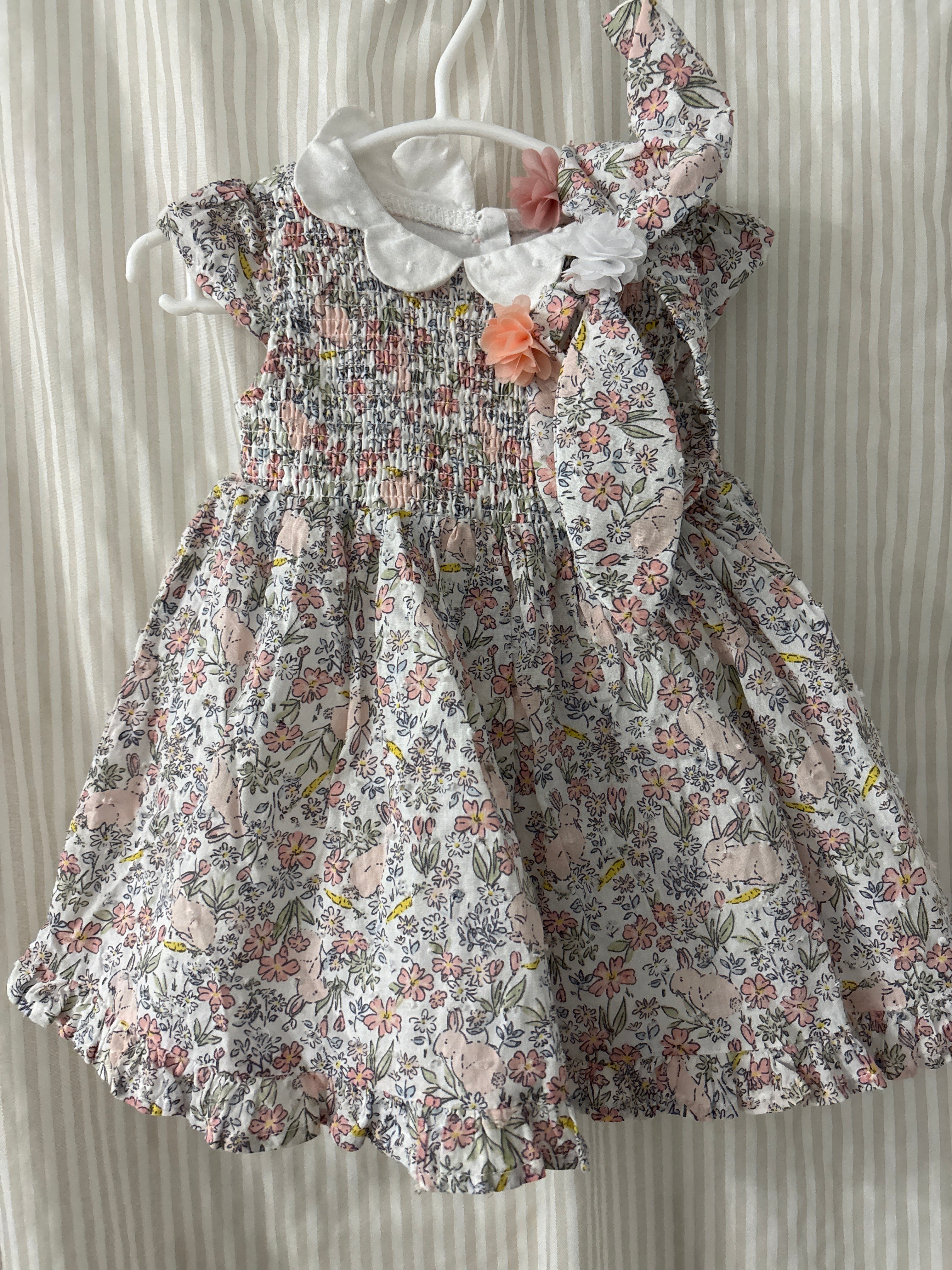 Robe avec bandeau (3-6m)