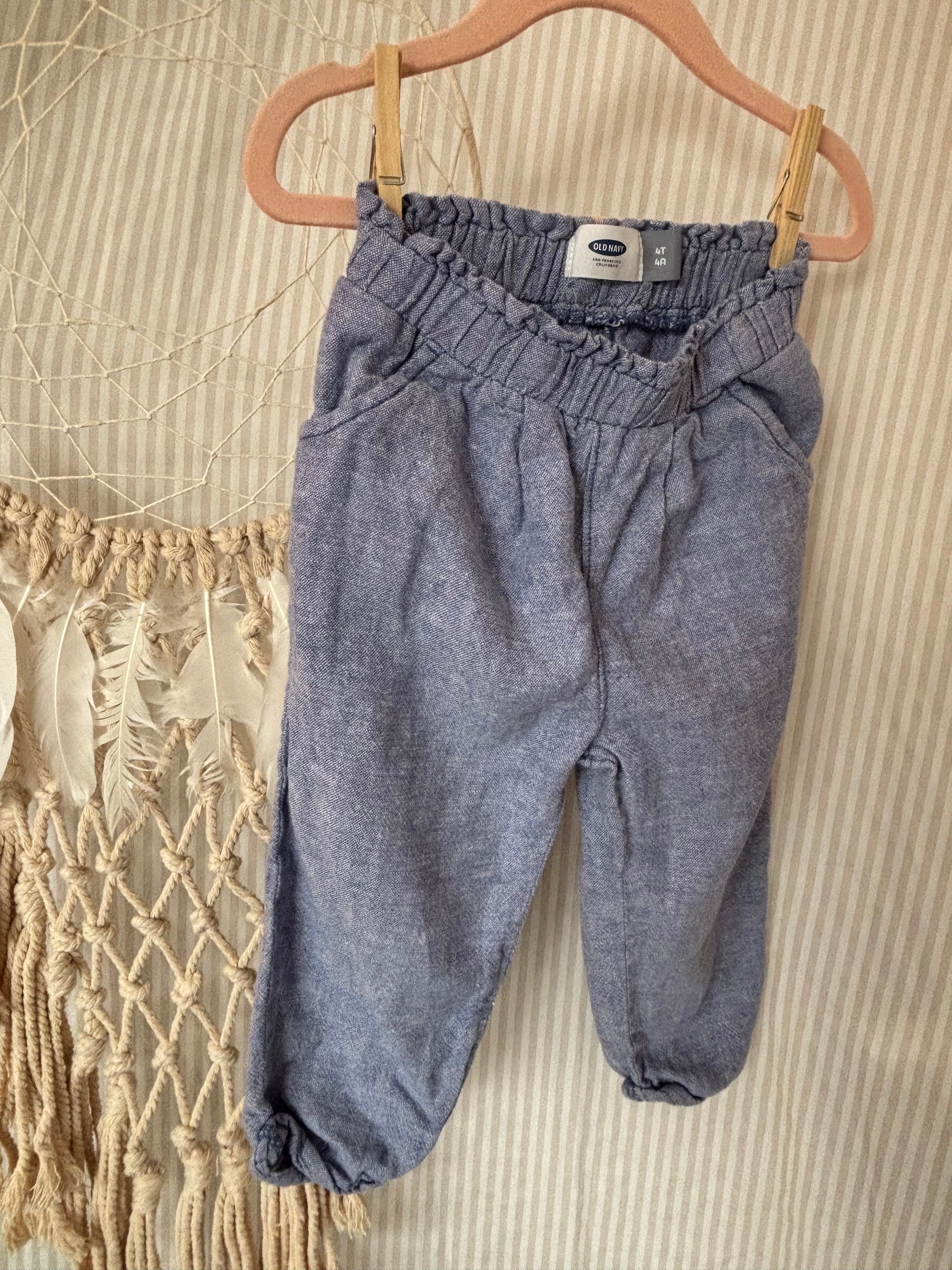 Pantalon en lin (3-4ans)