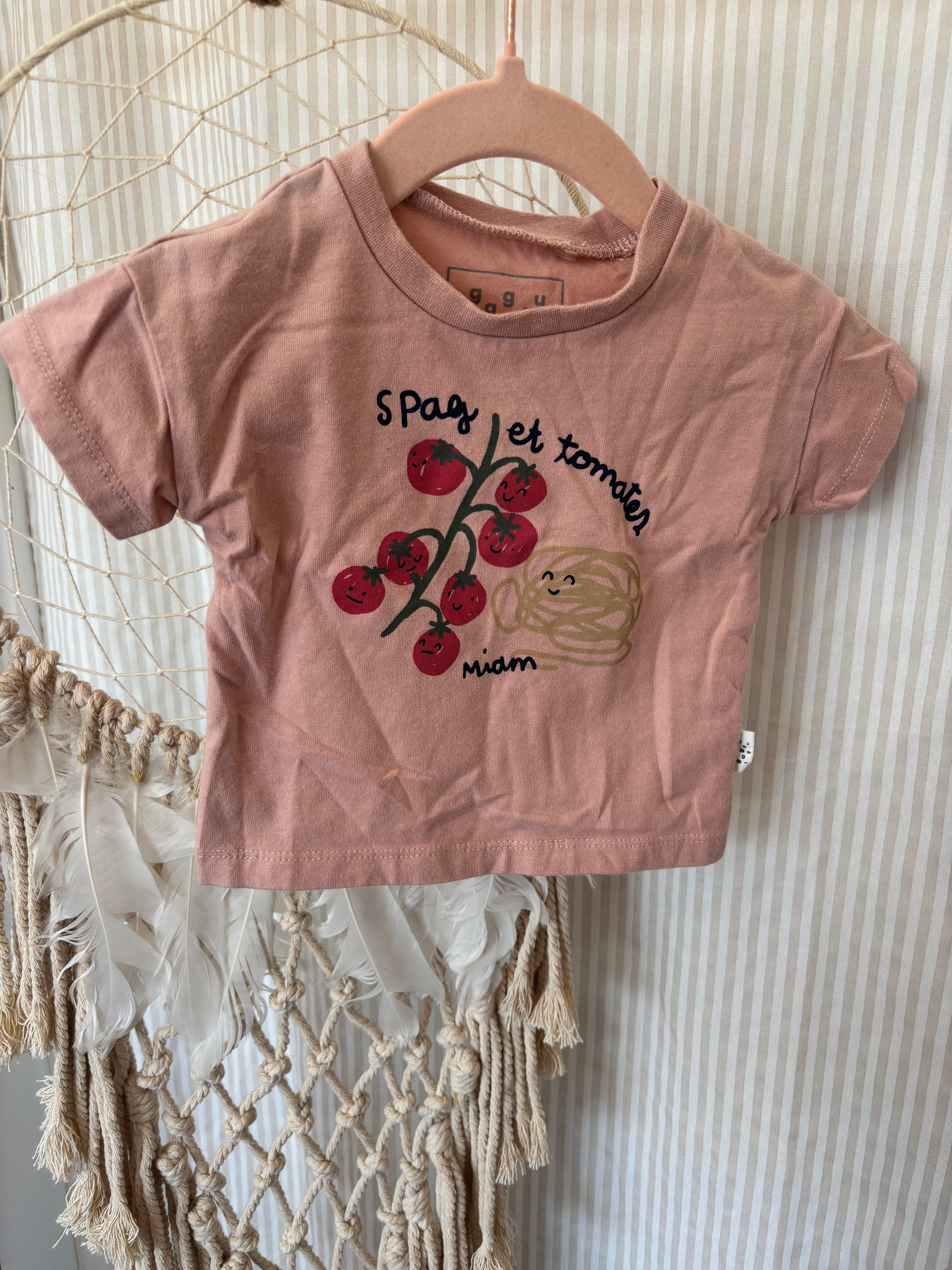 t-shirt gagou tagou (3mois)