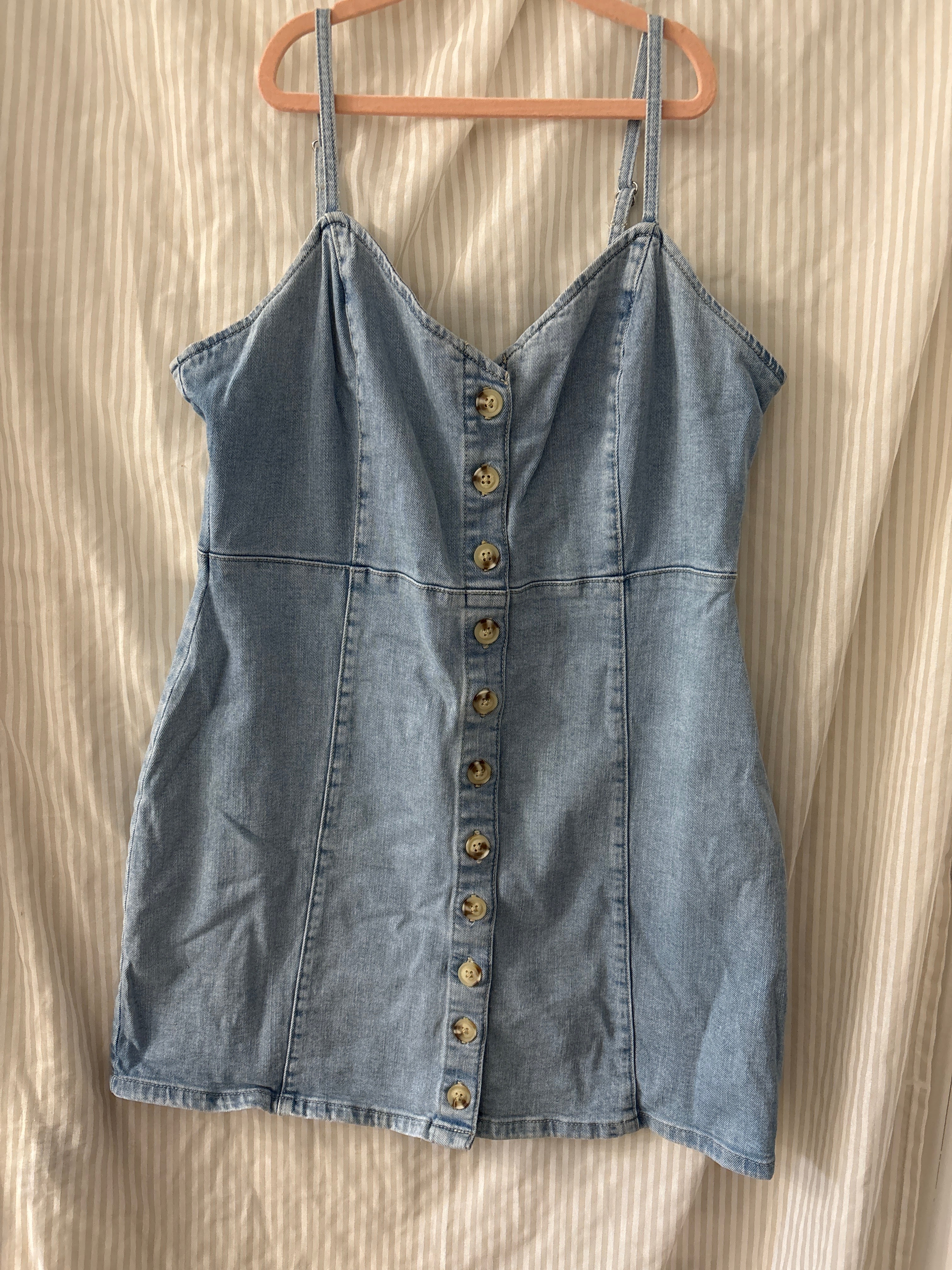 Robe en jeans (l)