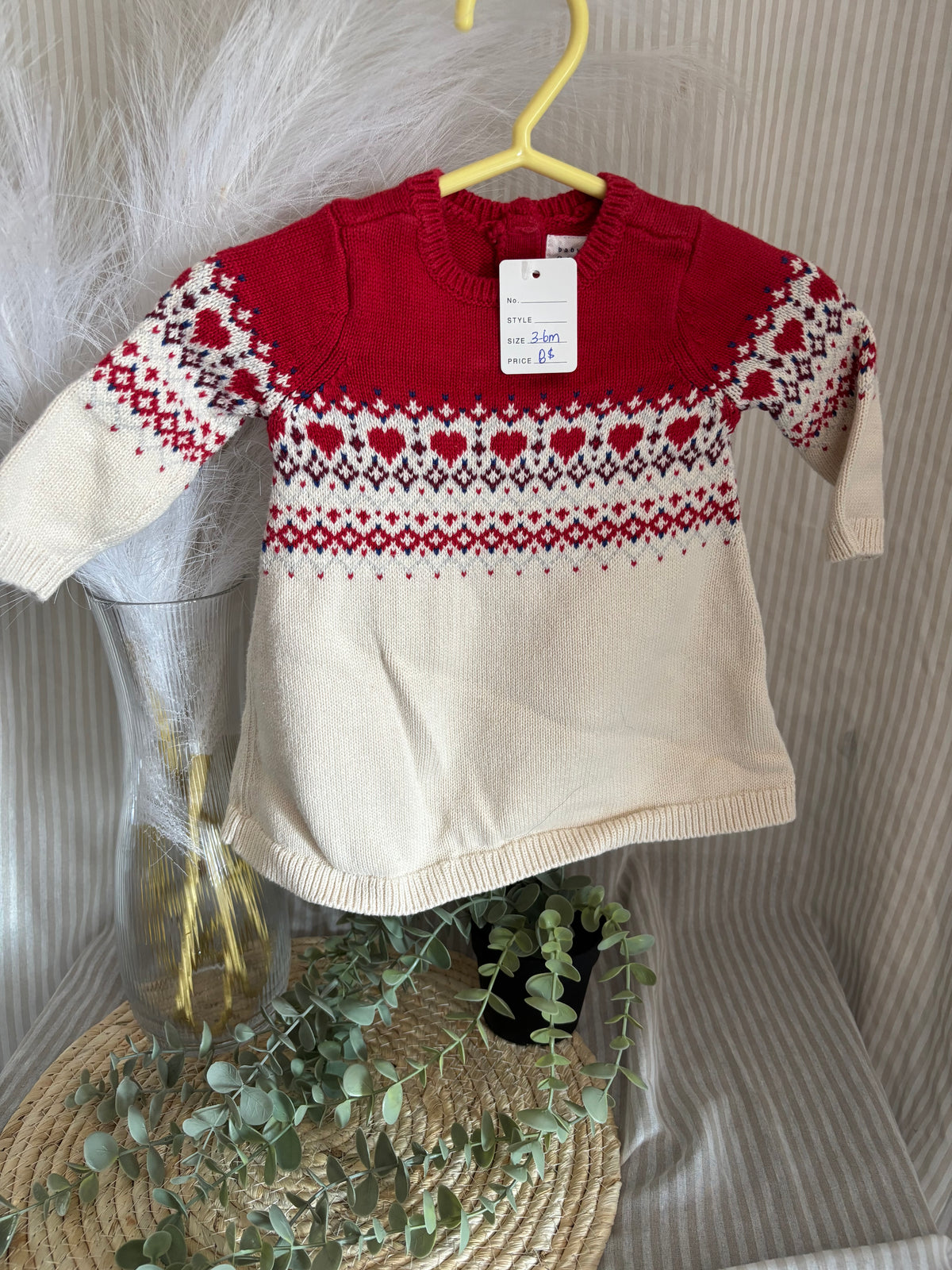 Chandail en laine (3-6m)