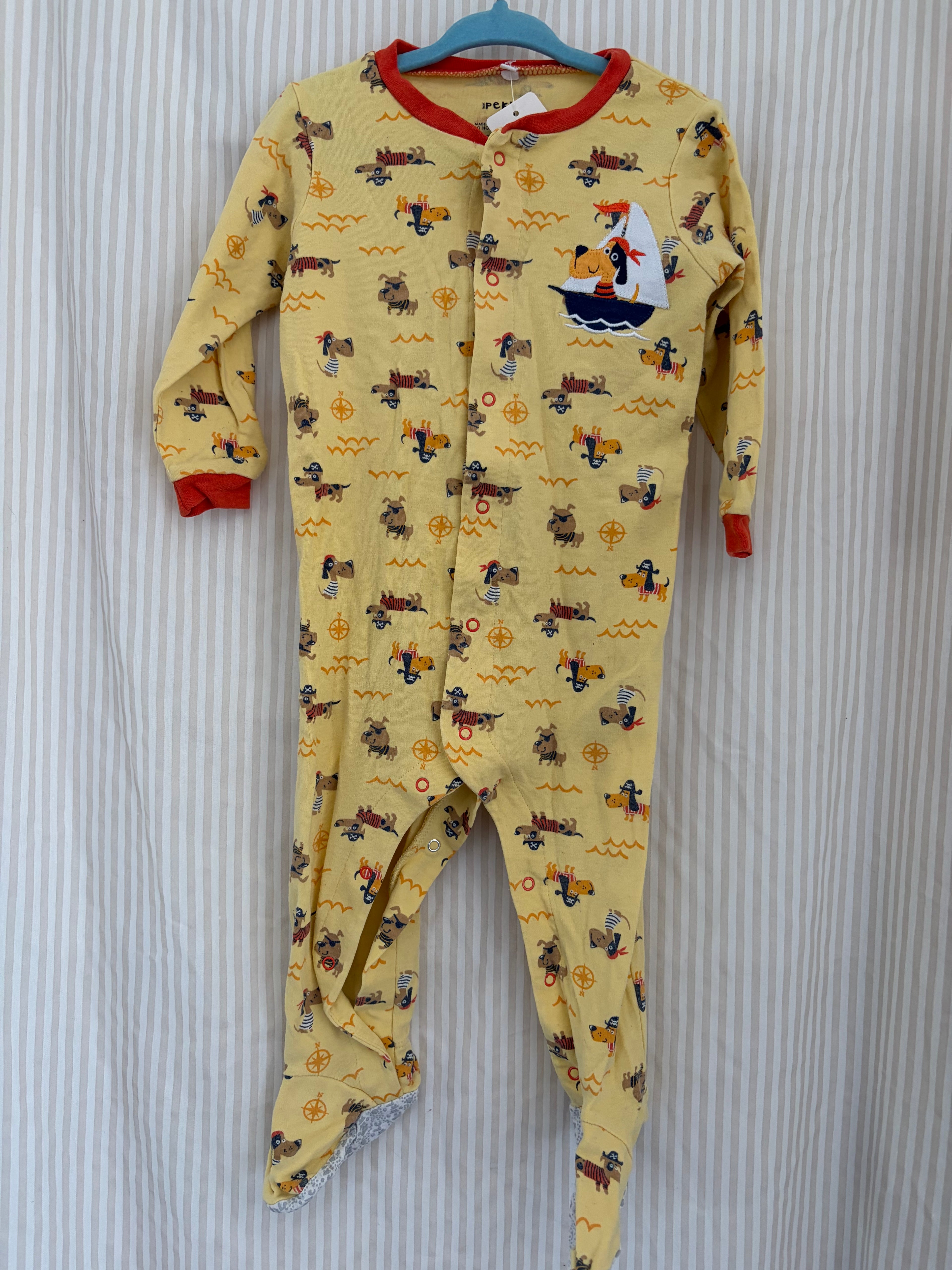 pyjama pekkle vintage (18m)