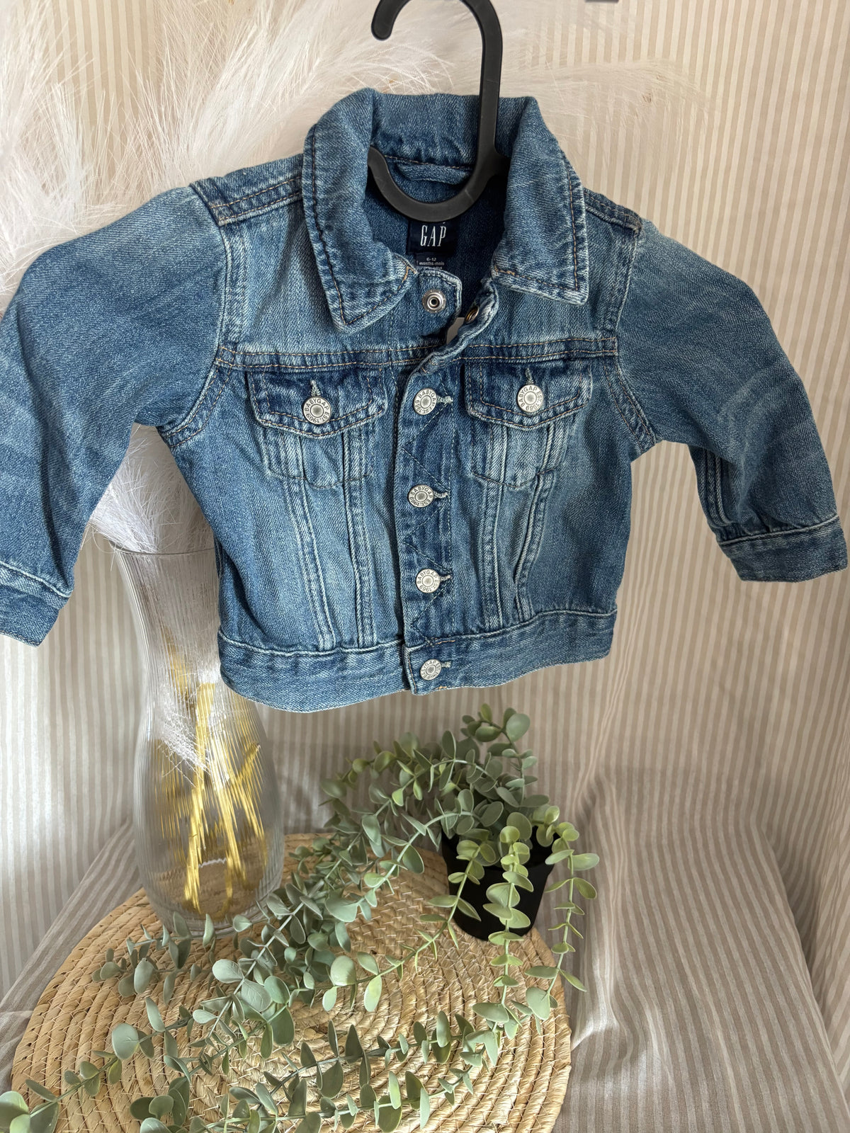 Veste en jeans (6-12m)
